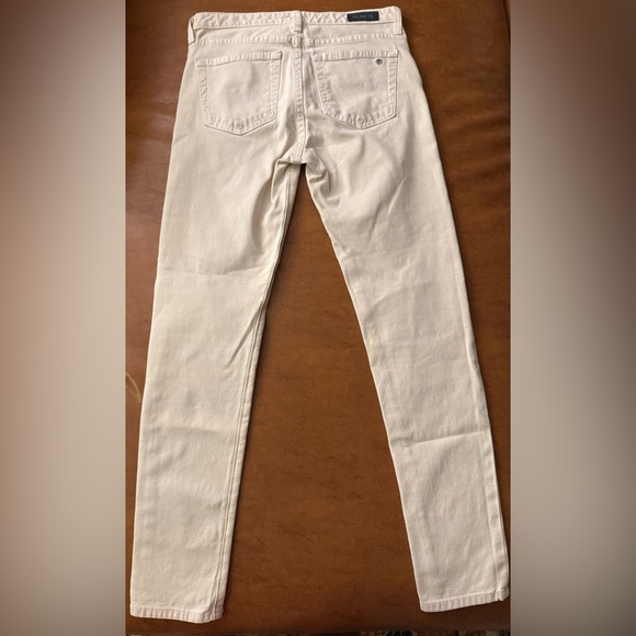 AC for AG Alexa Chung Cream High-Rise Jeans Size 26 – Rare Collab - Picture 4 of 7